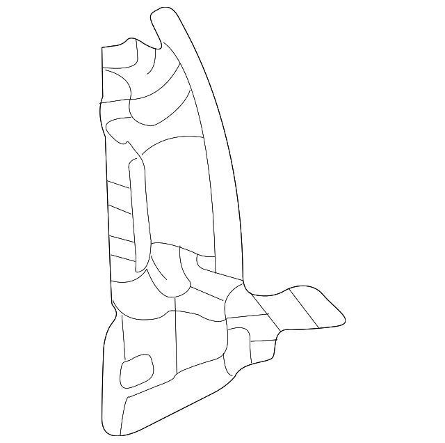 Tail Lamp Pocket Reinforcement 3B9-813-332-B - View 5