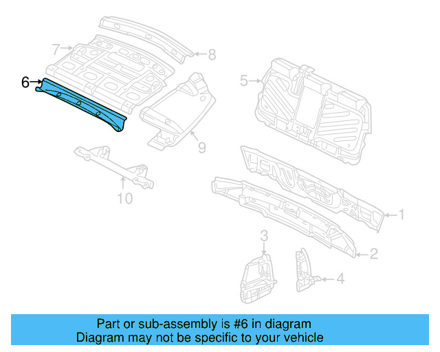 Child Seat Bracket 3B5-813-546-A