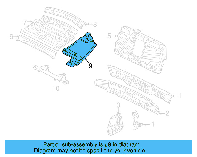 Filler Plate 3B5-813-561 - View 5