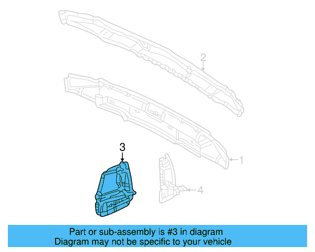 Tail Lamp Pocket 3B9-813-319-D - View 6