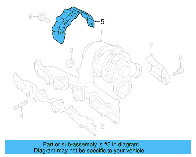 Upper Cover 04L-129-969-K - View 5
