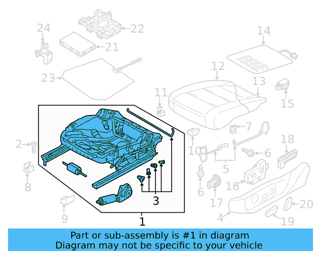 Seat Frame 5C6-881-105-G