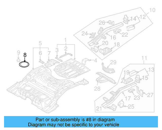 Access Cover 7L0-803-959-A - View 7