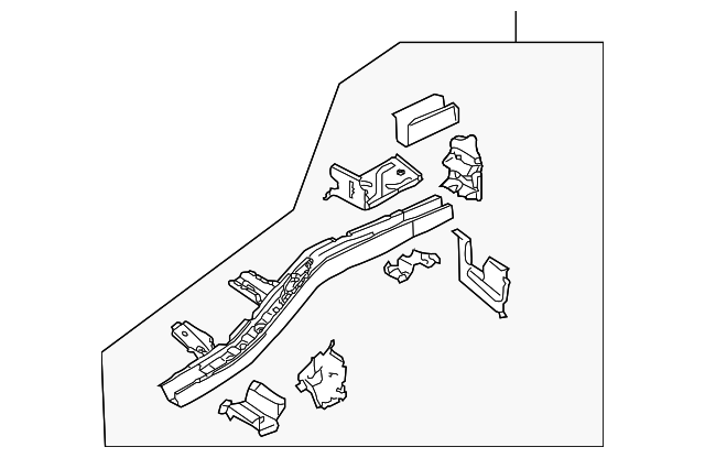 Side Rail Assembly 7L0-803-401-K