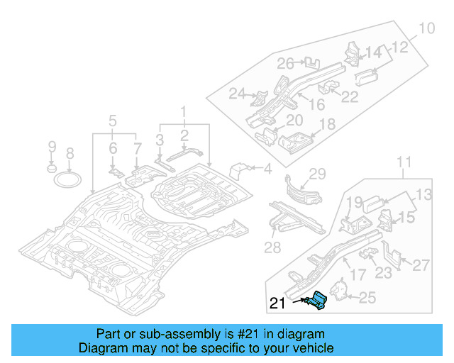 Mount Bracket 7L0-802-227 - View 4