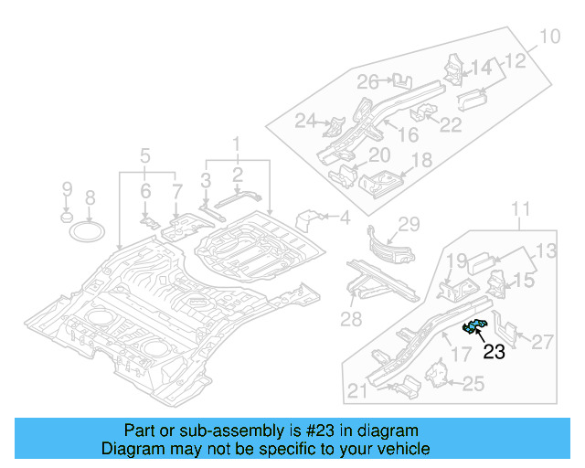 Mount Bracket 7L0-802-227 - View 5