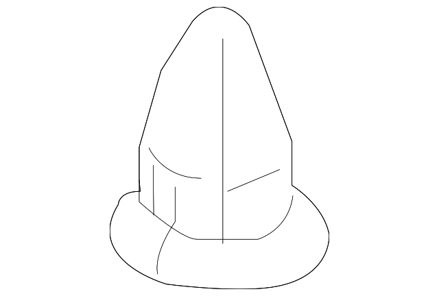 Splash Shield Nut 811-807-577-C - View 2