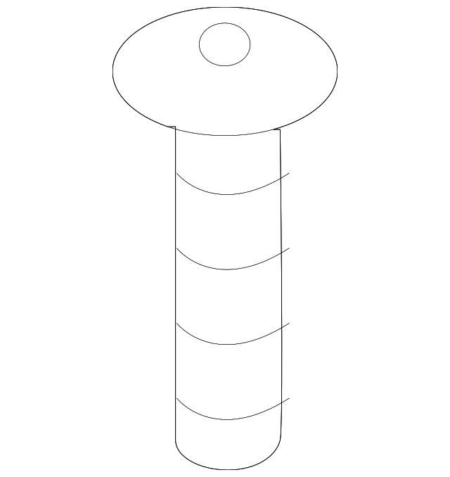 Bumper Cover Screw N-908-259-01 - View 2