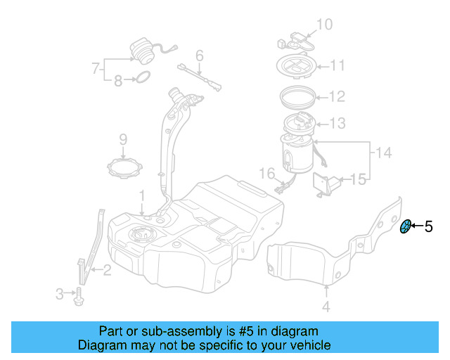 Floor Pan Heat Shield Washer N-903-350-04