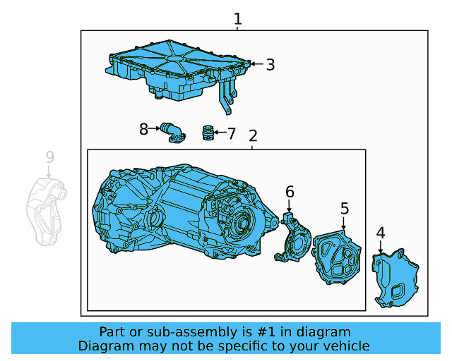 Drive Unit 1EA-901-131-P - View 3