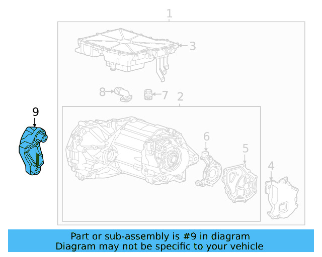 Rear Bracket 1EA-199-117-B - View 5
