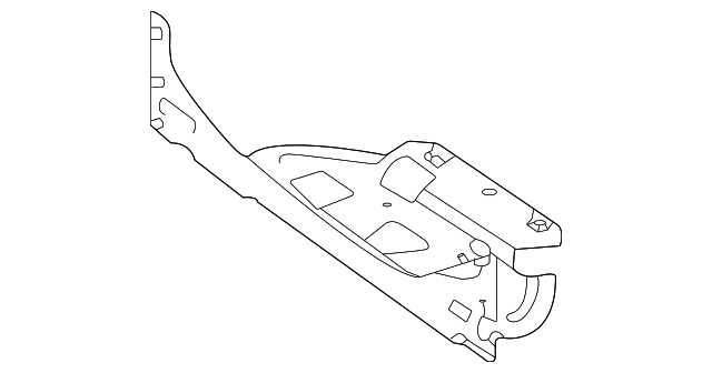 Battery Charger Rear Bracket 1EA-971-796-D