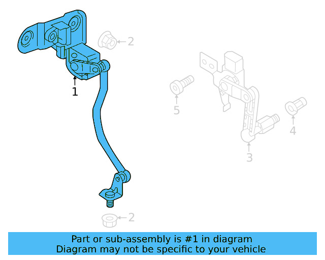 Front Sensor 1EA-412-521-C - View 3