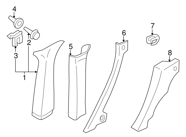 Body A 3B0-867-334 - View 40