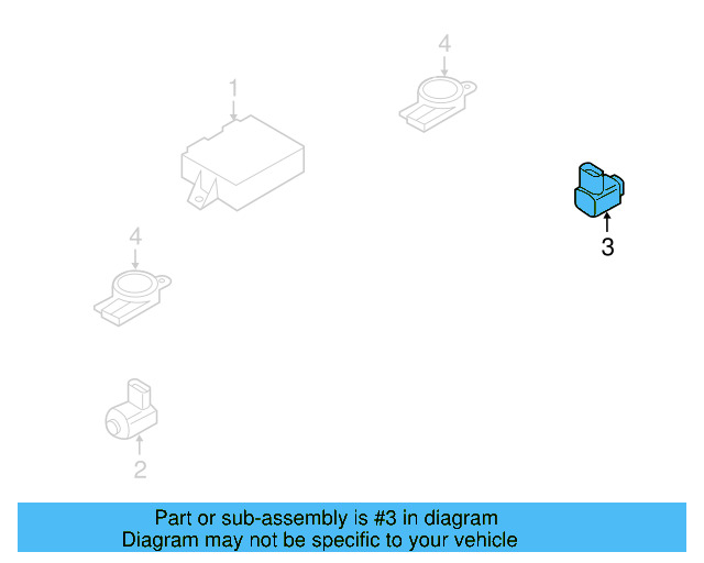 Parking Aid Control Module 7P6-907-441-E - View 15