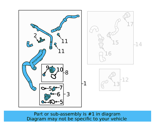 Upper Hose 5QM-122-101-AE - View 20