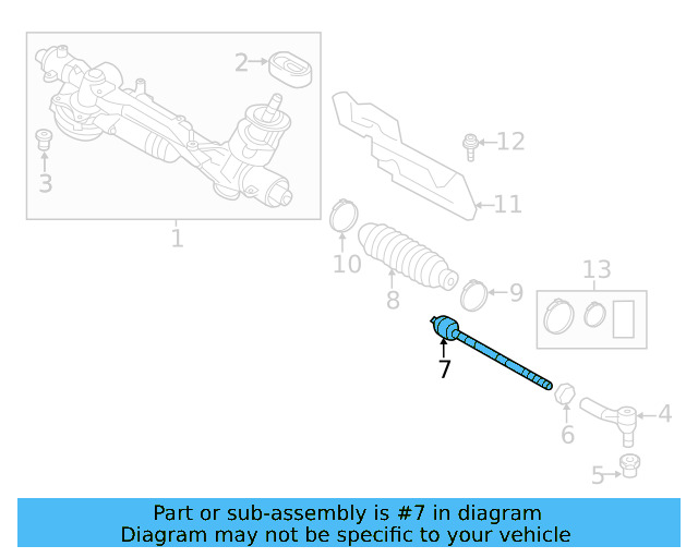 Inner Tie Rod 561-423-810 - View 20