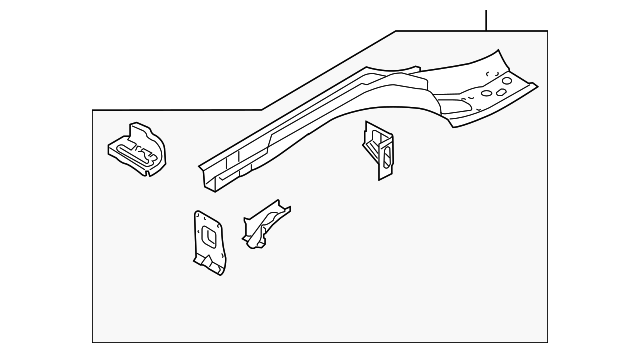 Rear Cross 1K5-803-133 - View 11
