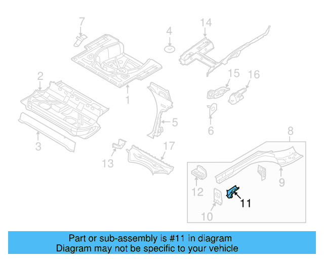 Front Bracket 1K0-253-144-AP - View 67