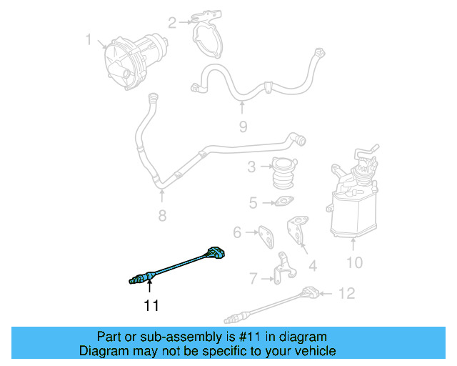 Oxygen Sensor 1K0-998-262-D - View 29