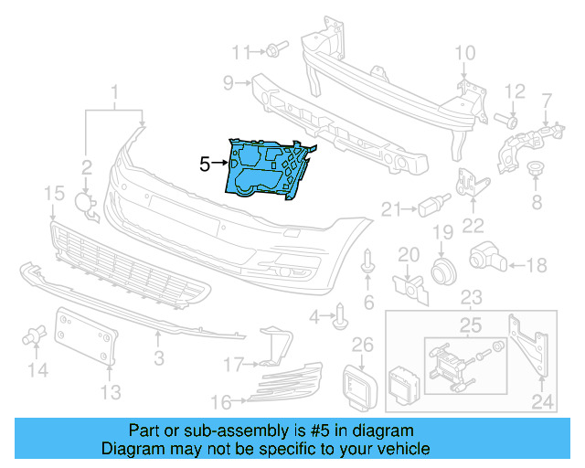Side Support 5GM-807-724-A - View 3