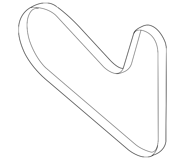 Serpentine Belt 04L-260-849-AB - View 5