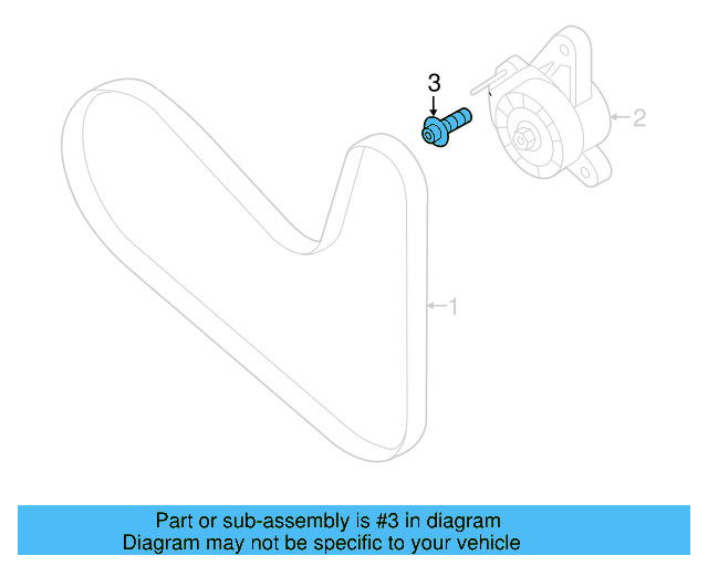 Belt Tensioner Bolt N-106-650-01 - View 18