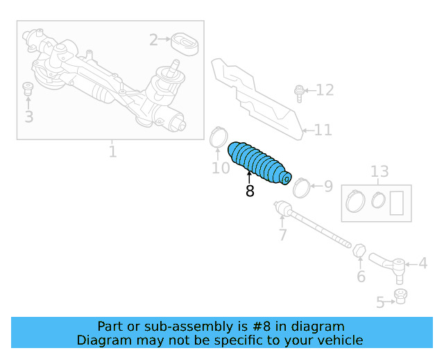 Tie Rod Boot 1K0-423-831-B - View 28