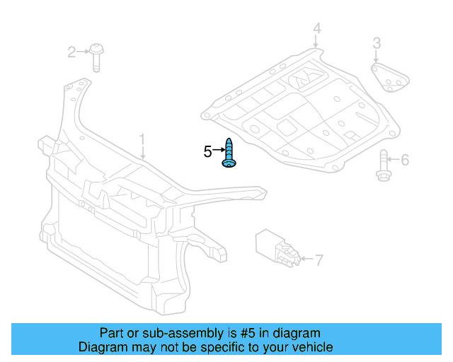 Splash Shield Bolt N-910-556-01 - View 6