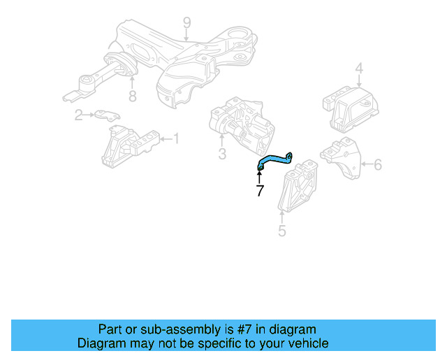 Bracket 1J0-199-117-N - View 23