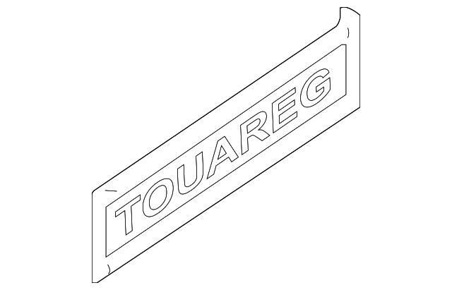 Nameplate 7L6-853-675-B-739 - View 2