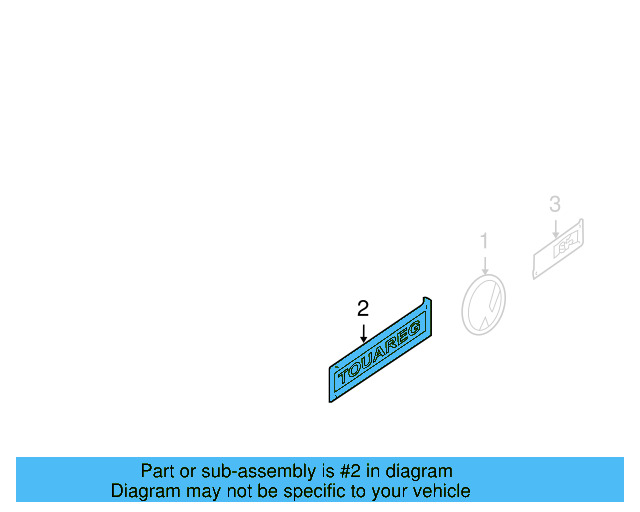 Nameplate 7L6-853-675-B-739 - View 5