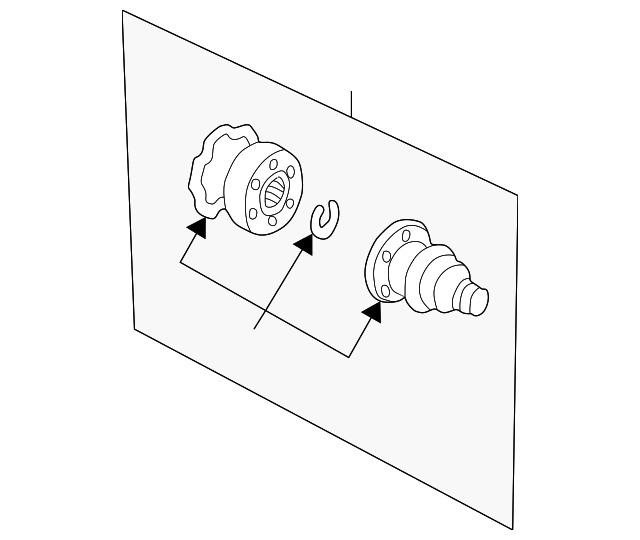 Inner Joint Assembly 4D0-598-103
