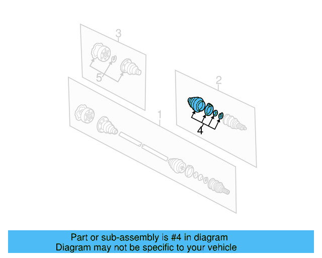 Outer Boot 4B0-598-203 - View 6