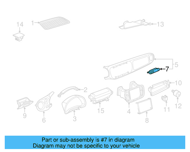 Handle 5C5-857-147-C-82V - View 5