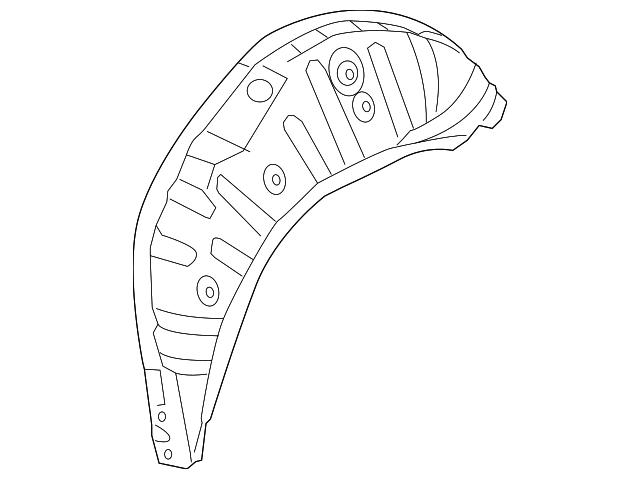Outer Wheelhouse 3C0-809-412-C