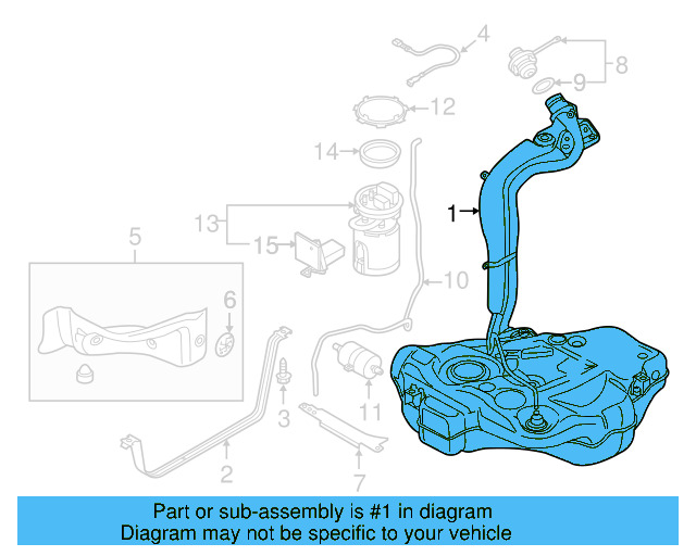 Fuel Tank 5C0-201-055-L