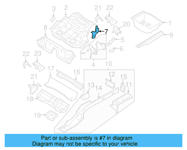 Seat Belt Reinforced 3C9-810-746 - View 4