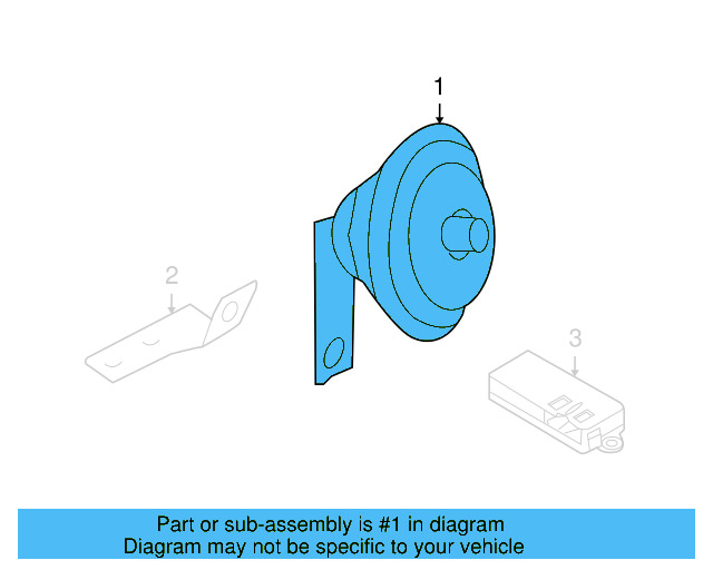 Alarm Horn 1HM-951-115-F - View 5