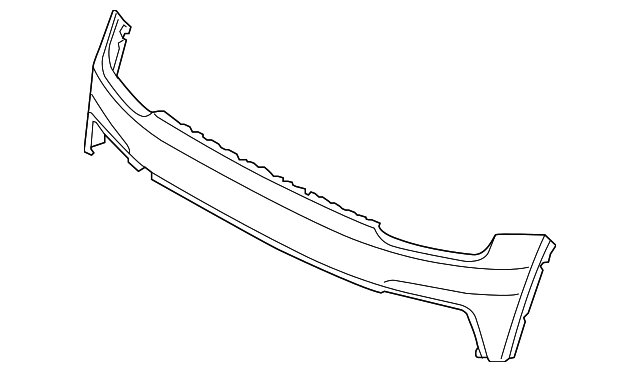 Bumper Cover (Unpainted) 3cn807221gru