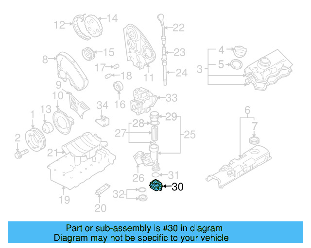 Oil Cooler 068-117-021-B - View 8
