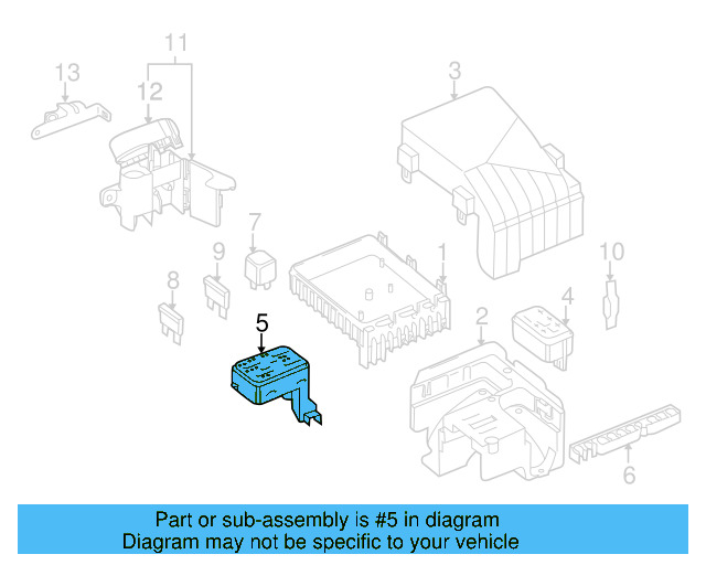Contact Housing 1K0-937-700-B - View 19