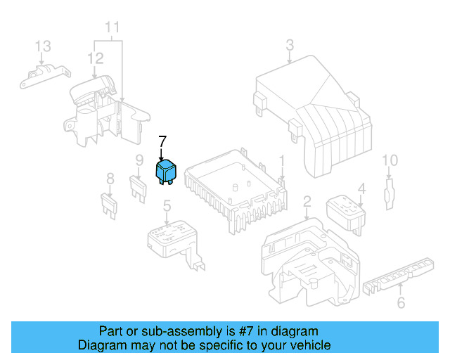 Fuel Pump Relay 191-906-383-C - View 26