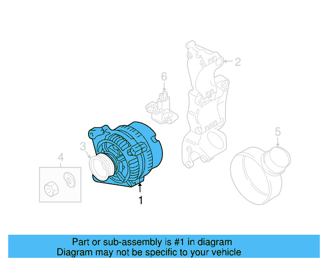 Alternator 028-903-028-DX - View 2