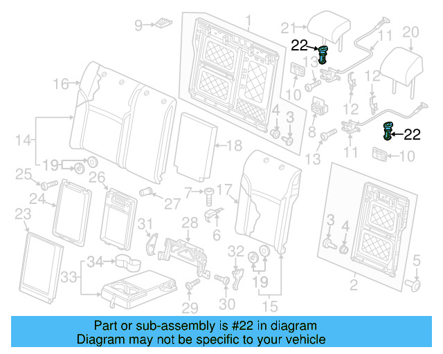 Headrest Guide 1K0-881-920-N-92W - View 4