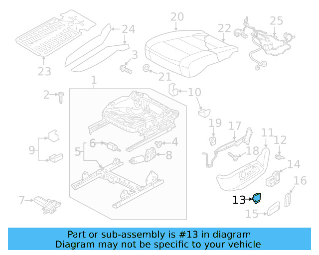 Lumbar Switch 3CN-959-777-QWA - View 6