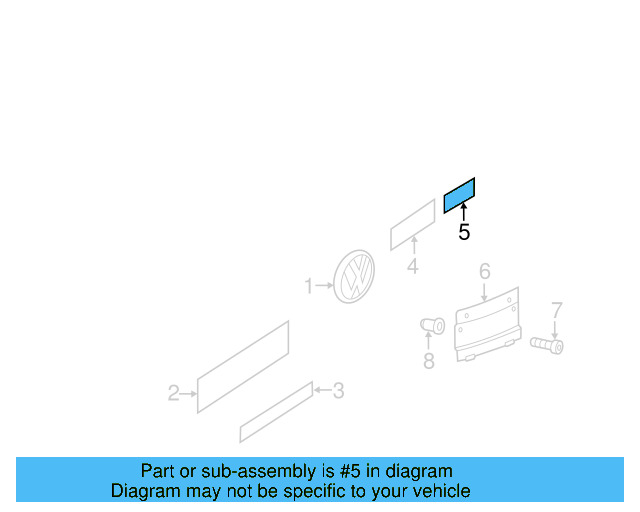 Nameplate 7P6-853-675-C-WWS - View 10
