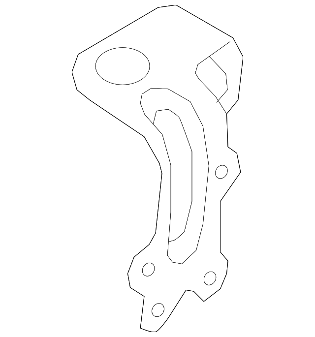 Engine Cover Bracket 06K-103-390-AE - View 3