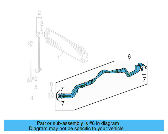 Hose & Tube Assembly 7L8-317-801-C - View 4