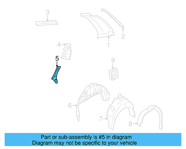 Lower Panel 1J0-810-422-A - View 15
